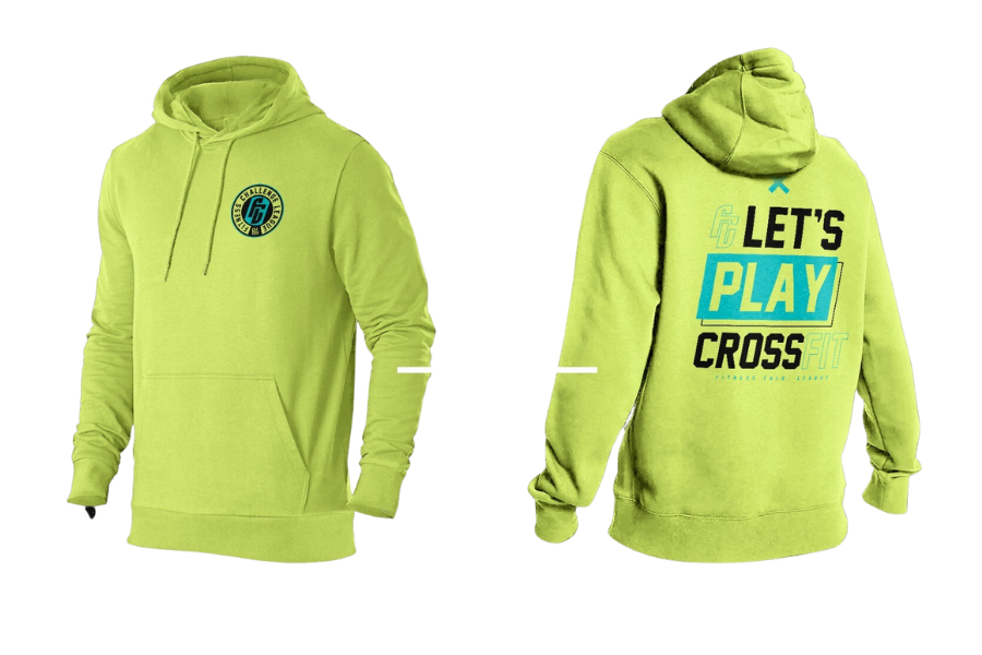 Sudadera LET'S PLAY FLUOR